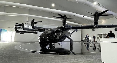 Uçan taksi 10 dakikada 40 kilometrelik rotayı tamamlayabilecek