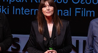 Ünlü oyuncu Monica Bellucci, Selanik'te