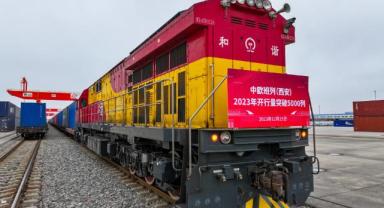 5 bin 139’uncu tren Avrupa seferine başladı