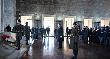 Beşiktaş Kulübünden Anıtkabir'e ziyaret