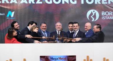 Borsa İstanbul'da Gong Mega Metal için çaldı