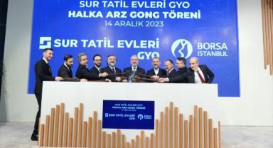 Borsa İstanbul'da gong Sur Tatil Evleri GYO için çaldı