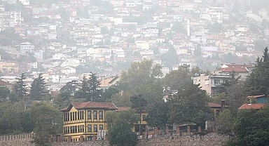 Bursa'da bazı yollarda yoğun sis etkili oldu