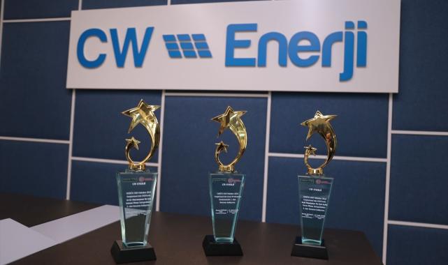 CW Enerji, OSBÜK OSB Yıldızları Araştırması'nda 3 ödül aldı
