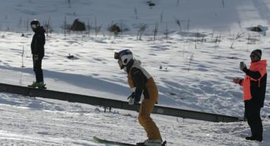 Kartalkaya Kayak Merkezi'nde sezon başladı