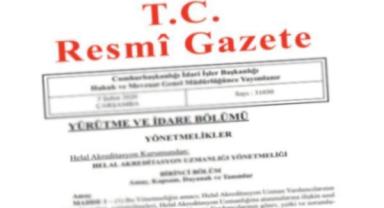 Seçim takvimi Resmi Gazete'de
