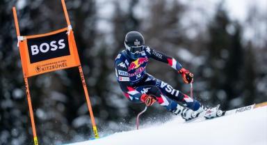 84. Hahnenkamm Kayak Yarışları'nın ikinci antrenmanı Kitzbühel'de gerçekleşti