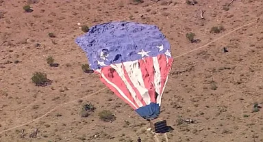 ABD'de sıcak hava balonunun düşmesi sonucu 4 kişi hayatını kaybetti