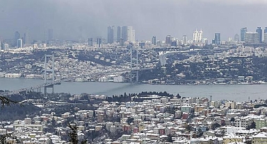 AKOM'dan İstanbul için kar yağışı uyarısı