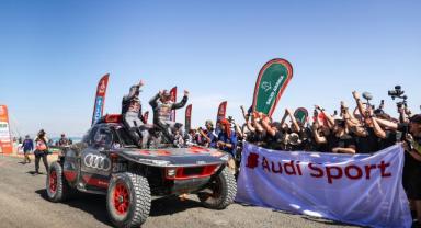 Audi konsept aracıyla Dakar Rallisi’nde zafer elde etti
