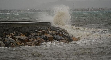 Ege Denizi'nde rüzgar uyarısı