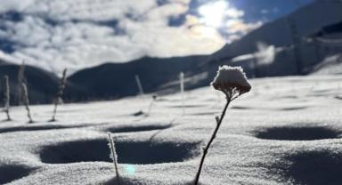Erzurum'da kar yüksekliği 30 yılda 3'te 1 azaldı