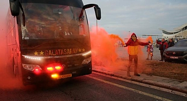 Galatasaray kafilesi, Sivas'a geldi