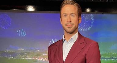 Hollywood yıldızı Ryan Gosling'in heykeli Madame Tussauds Istanbul'daki yerini aldı