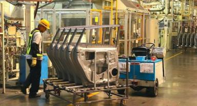 Sanayi üretimi Kasım 2023'te aylık yüzde 1,4 azalırken yıllık yüzde 0,2 arttı