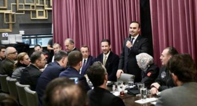 Sanayi ve Teknoloji Bakanı Kacır, ABD'de Türk vatandaşlarla buluştu: