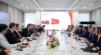 Türkiye ile Venezuela, petrol ve doğal gaz alanlarında işbirliğine ilişkin mutabakat zaptı imzaladı