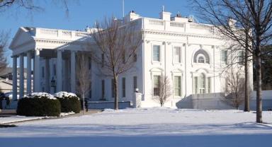 Washington'da kar yağışı etkili oldu