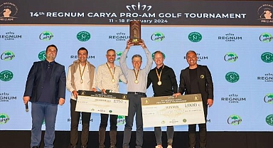14. Regnum Carya Pro-Am Golf Turnuvası, Antalya'da tamamlandı
