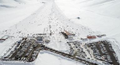 Abalı Kayak Merkezi, 50 bin kayakseveri ağırladı