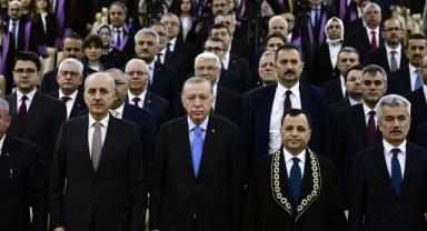 Anayasa Mahkemesi üyeliğine seçilen Yılmaz Akçil için yemin töreni düzenlendi