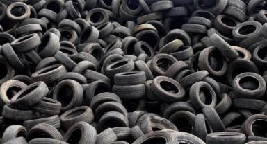 Atık lastikler geri dönüştürülerek ekonomiye kazandırılıyor