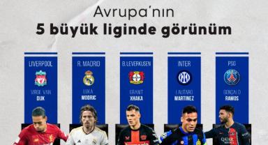 Avrupa'nın 5 büyük liginde zirvedeki takımlar yerini korudu