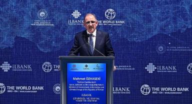 Bakan Özhaseki: Dünya Bankası ile kurulacak bu ortaklıkta yetkinin verilmesi bizim için bir evredir