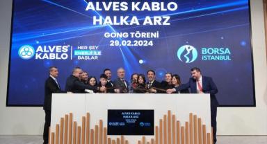 Borsa İstanbul'da gong Alves Kablo Sanayi ve Ticaret AŞ için çaldı