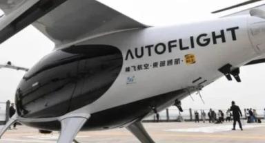 Çinli şirket AutoFlight, elektrikli hava taksisinin deneme uçuşunu yaptı