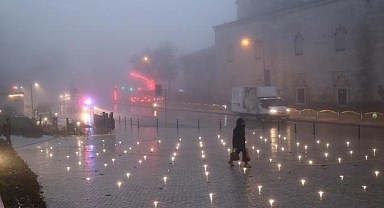 Edirne'de yoğun sis etkili oluyor