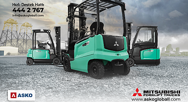 Mitsubishi Forklift, ASKO Glob All  Güvencesi İle Türkiye'de 