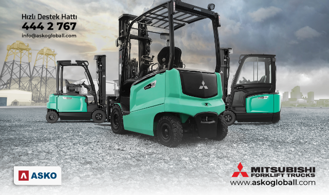 Mitsubishi Forklift, ASKO Glob All Güvencesi İle Türkiye'de