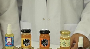 Propolis özü tozundan kozmetik ürün üretildi