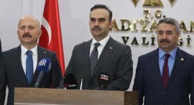 Sanayi ve Teknoloji Bakanı Kacır, Adıyaman'da konuştu:
