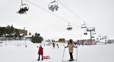 Sarıkamış Kayak Merkezi'ndeki oteller, sezonu dolu geçiriyor