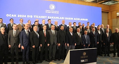 Ticaret Bakanı Ömer Bolat, ocak ayı dış ticaret rakamlarını açıkladı: (1)