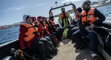 Türk bilim ekibi 4 gün sonra Antarktika'ya ulaştı