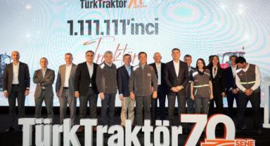 TürkTraktör 70. Yılında 1.111.111’inci Traktörünü Üretti