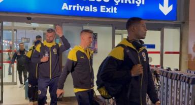 Fenerbahçe kafilesi, Hatayspor karşılaşması için Mersin'e hareket etti