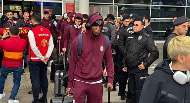 Galatasaray kamp için Antalya'ya geldi