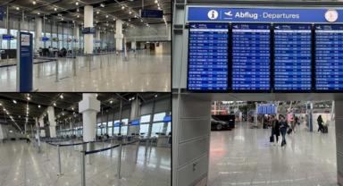 Lufthansa, kabin personeli grevi nedeniyle 1000 uçuşun iptal edileceğini öngörüyor