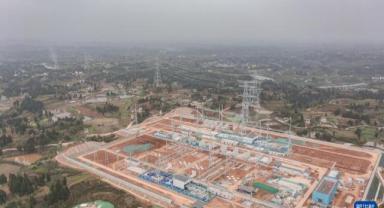 Ultra yüksek gerilimli elektrik iletim projesinde sona yaklaşıldı