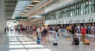 Bayram tatilinde 6 milyon 852 bin yolcu hava yoluyla seyahat etti