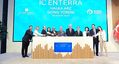 Borsa İstanbul'da gong IC Enterra Yenilenebilir Enerji için çaldı