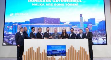 Borsa İstanbul'da gong Rönesans Gayrimenkul Yatırım için çaldı