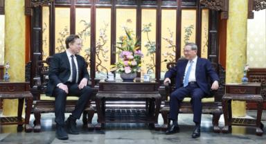 Elon Musk, Çin Başbakanı Li ile görüştü