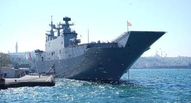 İspanya'nın amfibi hücum gemisi İstanbul'da