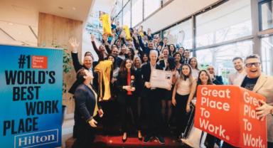 Hilton, Great Place to Work Türkiye'de 2024 Yılının En İyi İşvereni Seçildi