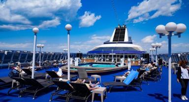 Kruvaziyerlerle Ege adalarına mavi yolculuk